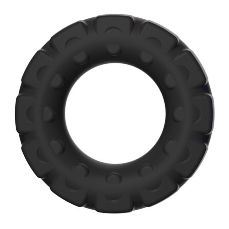 Cockring en silicone TIRE COCK 24mm Noir