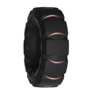 Cockring en silicone TIRE COCK 24mm Noir