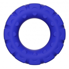 Cockring en silicone bleu TIRE COCK 24 mm 2
