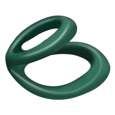 Double Cockring Silicone UPLIFT vert 40 mm