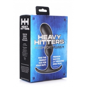 Plug en silicone HITTERS DUO S | 13 x 3.2cm | Poids 100g