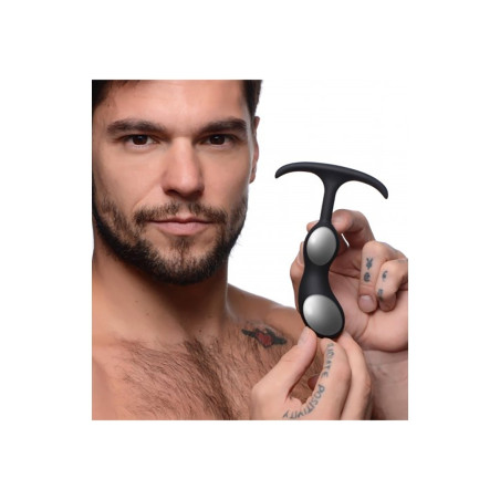 Plug en silicone HITTERS DUO S | 13 x 3.2cm | Poids 100g