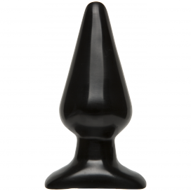 Butt Plug anal homme Smooth 12 cm Noir