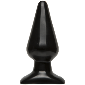 Butt Plug anal homme Smooth 12 cm Noir