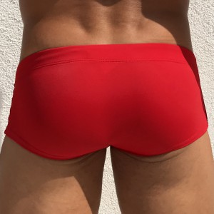 Slip de bain Basic Sunga Rouge