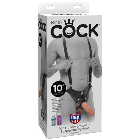 Gode Harnais King Cock 21 x 5.5 cm