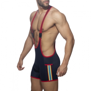 Singlet TAPE WRESTLING Marine