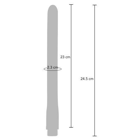 Embout de lavement anal THE STREAMER Silicone 23 cm