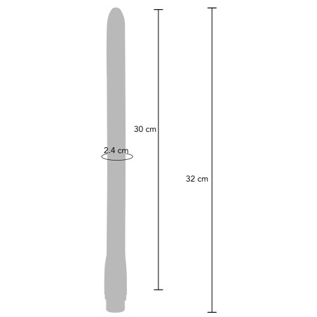 Embout de lavement anal THE SURGE de 30 cm