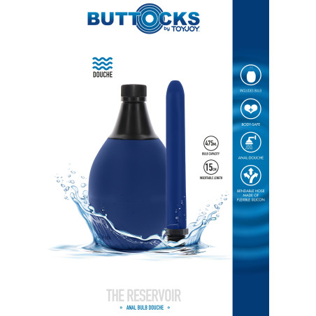 Poire pour le lavement anal THE RESERVOIR Silicone 475 ml