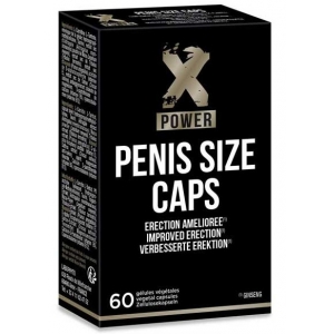Stimulant d'érection PENIS SIZE CAPS XPower 60 Gélules