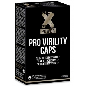 Stimulant d'érection PRO VIRILITY CAPS XPower 60 Gélules