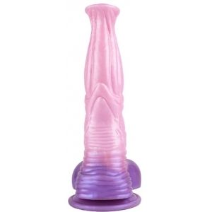 Gode cheval PINKY JUMP rose et violet19 x 4.5 cm