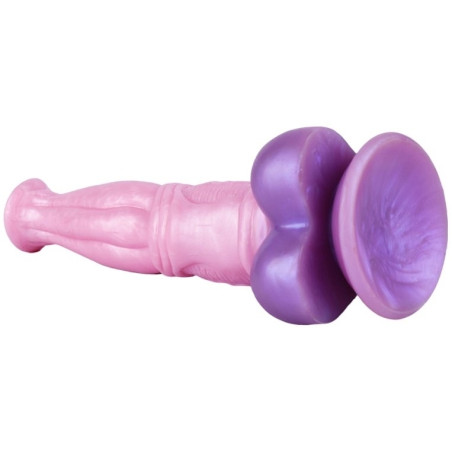 Gode cheval PINKY JUMP rose et violet19 x 4.5 cm