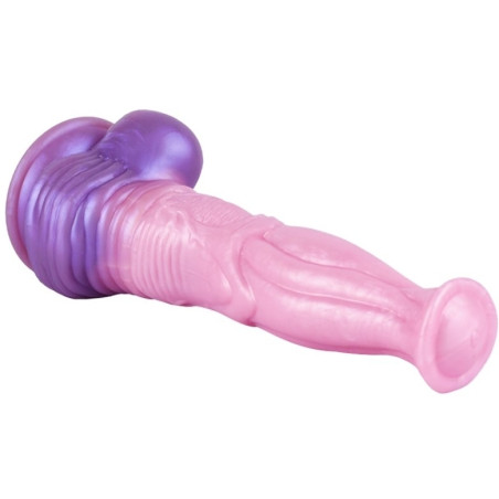Gode cheval PINKY JUMP rose et violet19 x 4.5 cm