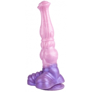 Gode Cheval PINKY HORSE rose et violet 23 cm