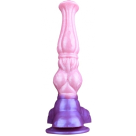 Gode Cheval PINKY HORSE rose et violet 23 cm 2