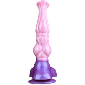 Gode Cheval PINKY HORSE rose et violet 23 cm