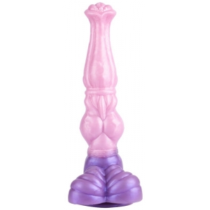 Gode Cheval PINKY HORSE rose et violet 23 cm