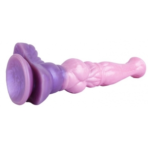 Gode Cheval PINKY HORSE rose et violet 23 cm