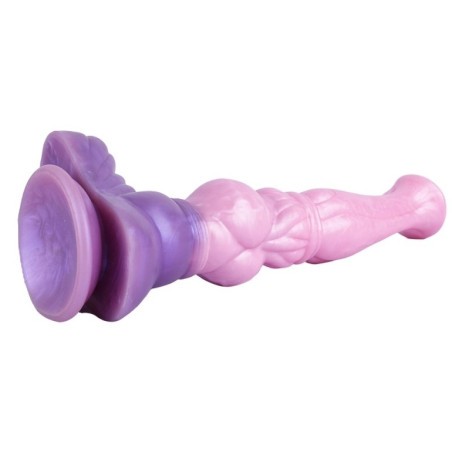 Gode Cheval PINKY HORSE rose et violet 23 cm