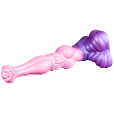 Gode Cheval PINKY HORSE rose et violet 23 cm
