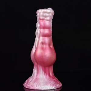 Gode gonflable forme Dog YOKI - Largeur de 5.5 à 7.5 cm