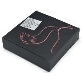 Plug vibrant avec queue TAIL CURVE 9 x 3.7cm | Queue 30cm | Blanche 2