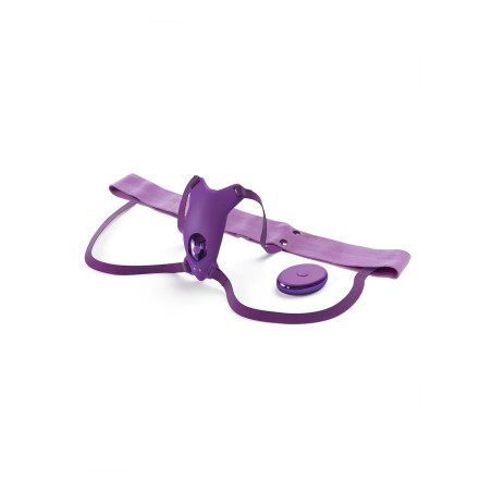 Vibro de culotte avec harnais ULTIMATE BUTTERFLY Violet
