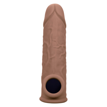 Gaine de pénis LIFE LIKE EXTENSION Marron 18 cm