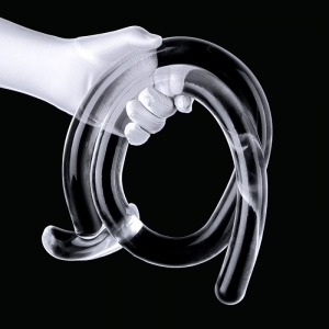 Gode long XXL GIANT SNAKE 1 Mètre Transparent
