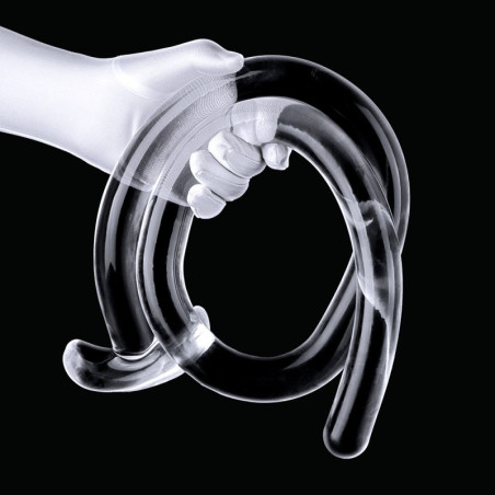 Gode long XXL GIANT SNAKE 1 Mètre Transparent
