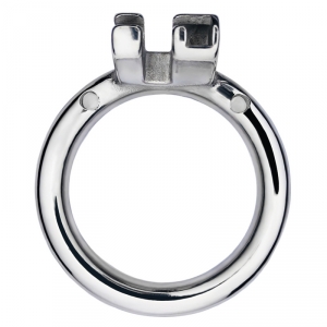 Cage de chasteté en métal SUB MAX 3.5 cm pour chasteté maximale