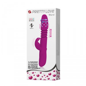 Le vibromasseur rabbit Ward Up & Down est le maître de l'orgasme