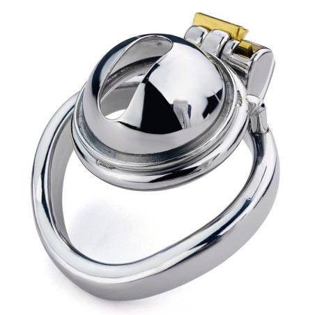 Cage de chasteté en métal SMALLY 3.5 x 3 cm de CockLock
