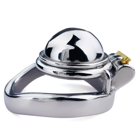 Cage de chasteté en métal SMALLY 3.5 x 3 cm de CockLock