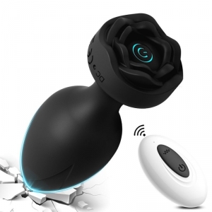 Plug anal vibrant ROSY BELLO Noir de MyPlayToys