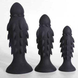 Plug anal en silicone avec Picots VORCAT L de 23 cm