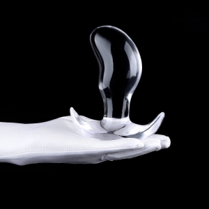 Plug prostatique transparent G-SPOT TRAINER M 12 x 5.9cm