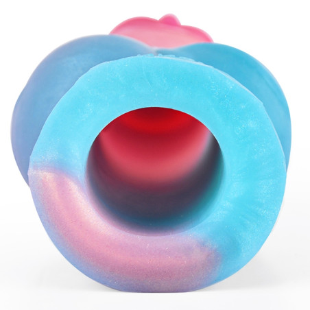 Gaine de pénis NOTT VERY DICK 18 cm Rose-Bleu