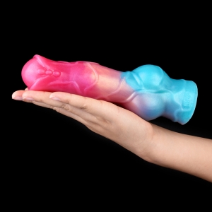 Gaine de pénis NOTT VERY DICK 18 cm Rose-Bleu