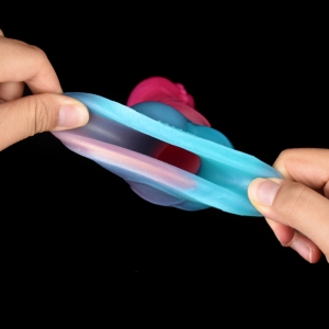 Gaine de pénis NOTT VERY DICK 18 cm Rose-Bleu
