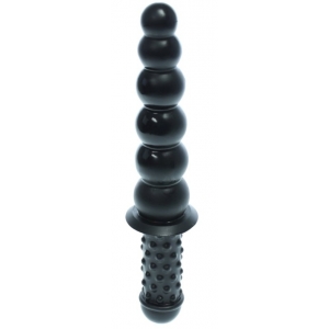 Gode avec poignée BEADS HANDLE de 21 cm
