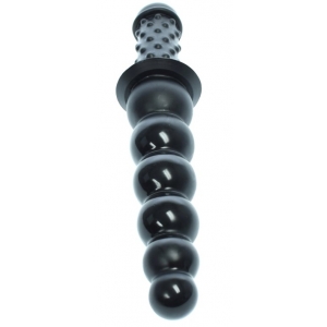 Gode avec poignée BEADS HANDLE de 21 cm
