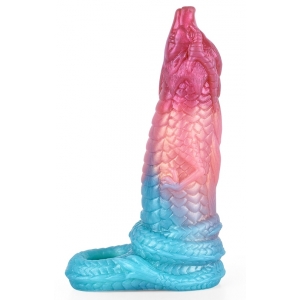Gaine de pénis Monster YOSNEX 15 x 5 cm Rose-Bleu