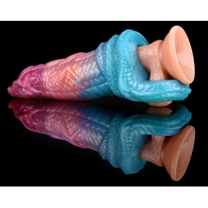 Gaine de pénis Monster YOSNEX 15 x 5 cm Rose-Bleu