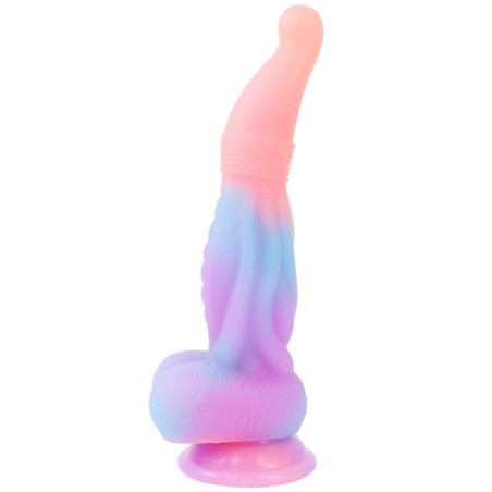 Gode Alien OBRUK Luminescent 18 x 5 cm multicolore