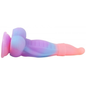 Gode Alien OBRUK Luminescent 18 x 5 cm multicolore