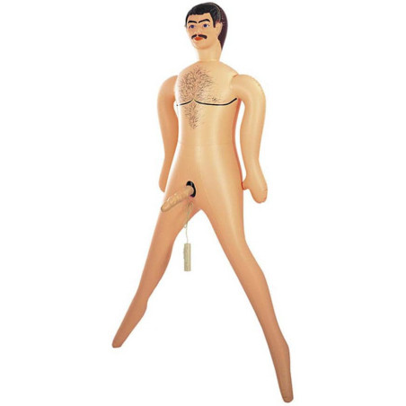 Poupé gonflable gay avec gode Big John