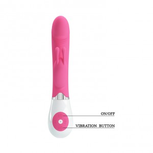 Vibromasseur rabbit Gene de la gamme Pretty Love